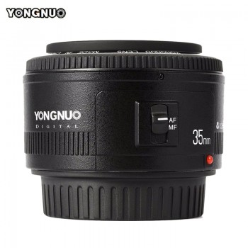 YONGNUO 35mm Lens YN35mm F2.0 AF/MF Fixed Focus F1.8 AF/EF Lens for Canon Nikon F Mount D3200 D3400 D3100 D5300 for DLSR Camera