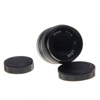 FUJIAN 25mm f/1.4 C Mount CCTV f1.4 Lens for Panasonic GF1 GF2 GF3 GF5 GF6 GX1 G1 G2 G3 G5 GH1 GH2 GH3