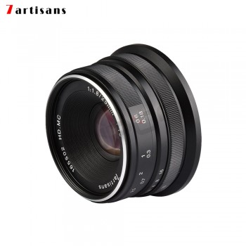 7artisans 25mm f1.8 Prime Lens to All Single Series for E Mount Canon EOS-M Mout/ for Micro 4/3 Cameras A7 A7II A7R A7RII X-A1