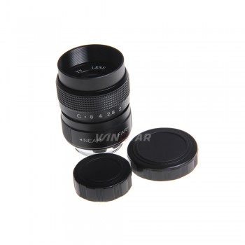 NEW Fujian 25mm F1.4 CCTV TV lens + C-NEX Mount Ring for Sony E:NEX3 NEX-F3 NEX-5/5N/5R NEX-5T NEX6 NEX7 A6000 A6300 A6500 A7000