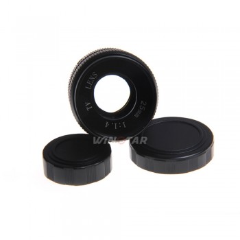 NEW Fujian 25mm F1.4 CCTV TV lens + C-NEX Mount Ring for Sony E:NEX3 NEX-F3 NEX-5/5N/5R NEX-5T NEX6 NEX7 A6000 A6300 A6500 A7000