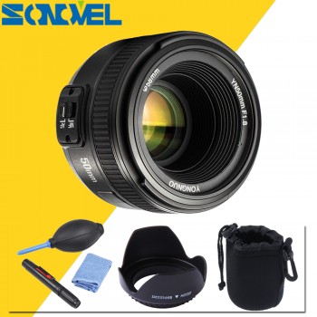 Camera Lens YONGNUO YN50mm F1.8 MF YN 50mm f/1.8 AF Lens YN50 Aperture Auto Focus for NIKON D7500 D7200 D5600 D5200 D750 D500 D5