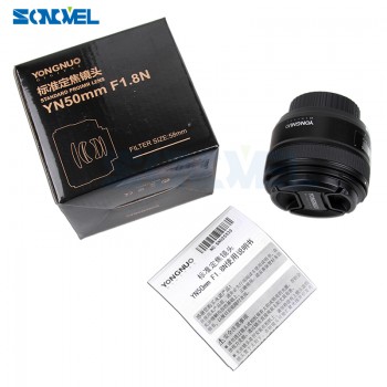 Camera Lens YONGNUO YN50mm F1.8 MF YN 50mm f/1.8 AF Lens YN50 Aperture Auto Focus for NIKON D7500 D7200 D5600 D5200 D750 D500 D5