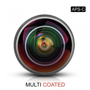 MEKE MK 8mm f3.5 Ultra Wide Fisheye Lens for NIKON DSLR Camera D500/D7200/D5500/D3400/D3200/D3000with APS-C/Full Frame+Free Gift