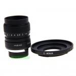 Fujian 25mm F1.4 CCTV TV lens+C Mount for Canon Mirrorless Camera EOS M M2 M3