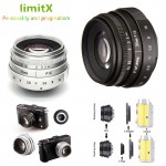 NEW 35mm F1.6 CCTV Lens C Mount For Kodak S-1 YI M1 APS-C Mirrorless Digital Camera