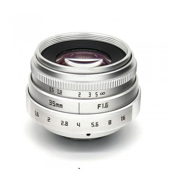 NEW 35mm F1.6 CCTV Lens C Mount For Kodak S-1 YI M1 APS-C Mirrorless Digital Camera
