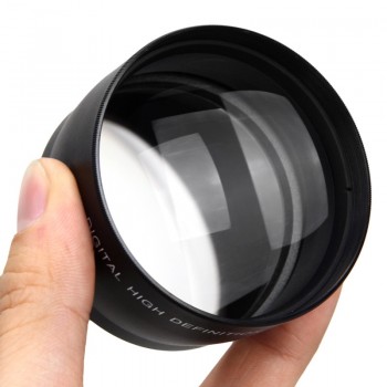 58mm Telephoto Lens 2.0X 58 2X Optical Tele Lenses Bag Cap 62mm  for Canon EOS 350D 400D 450D 500D 1000D 550D 600D 1100D 1pcs