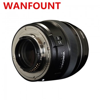 OUTMIX NEW Yongnuo 100mm Medium Telephoto Prime YN100mm F2 Lens for Cano* EOS Rebel Camera AF MF