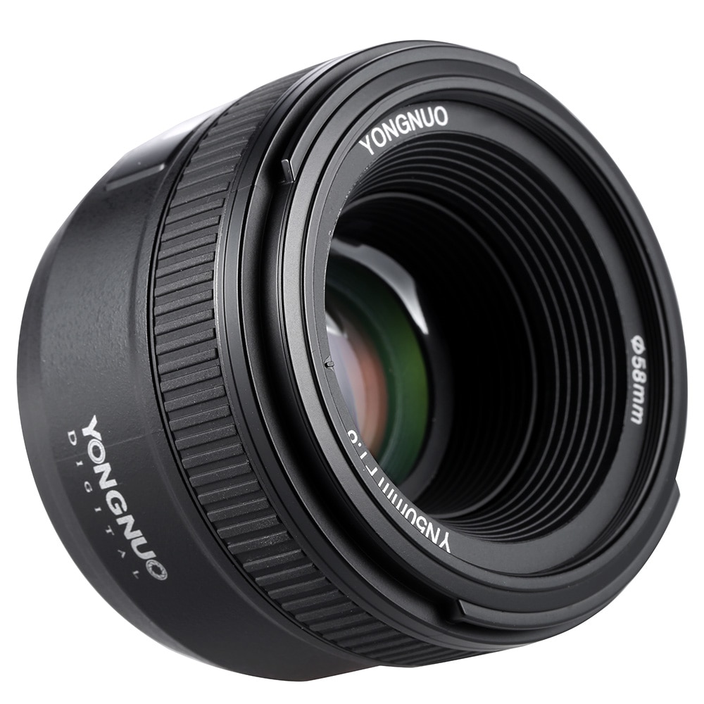 YongNuo YN50mm Camera Lens F1.8 Large Aperture AF Auto Focus FX DX Full Frame Lens for Nikon