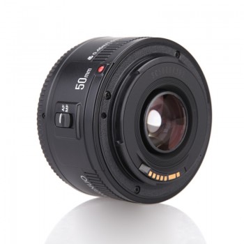 YONGNUO YN 50MM F1.8 Large Aperture Auto Focus Lens For Canon EF Mount EOS Camer+Lens Bag+Lens Hood ES-62II