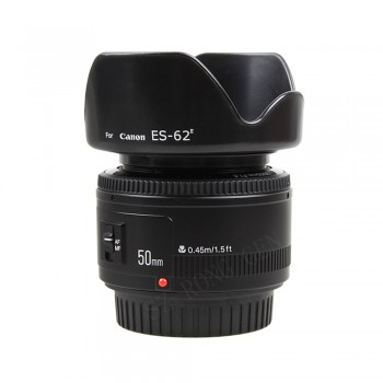 YONGNUO YN 50MM F1.8 Large Aperture Auto Focus Lens For Canon EF Mount EOS Camer+Lens Bag+Lens Hood ES-62II