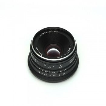 7artisans 25mm F1.8 Prime Lens to All Single Series for E Mount Sony Canon EOS-M Mout Micro 4/3 Cameras Olympus Panasonic