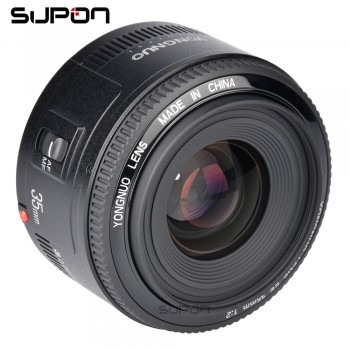 YONGNUO 35mm Lens YN35mm F2.0 Lens Wide-angle Large Aperture Fixed Auto Focus Lens EF Mount For Canon DSLR Cameras 600D 60D 5D