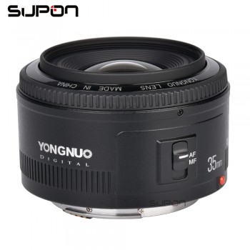 YONGNUO 35mm Lens YN35mm F2.0 Lens Wide-angle Large Aperture Fixed Auto Focus Lens EF Mount For Canon DSLR Cameras 600D 60D 5D