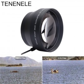 Camera Lens Telephoto Lens 2.2x 58 62 67 72 MM High Definition Optical Tele Lenses For Sony Nikon Canon Camera Lens Accessories