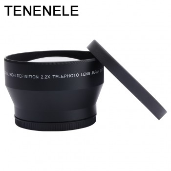 Camera Lens Telephoto Lens 2.2x 58 62 67 72 MM High Definition Optical Tele Lenses For Sony Nikon Canon Camera Lens Accessories