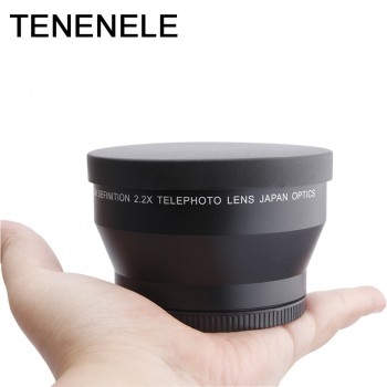 Camera Lens Telephoto Lens 2.2x 58 62 67 72 MM High Definition Optical Tele Lenses For Sony Nikon Canon Camera Lens Accessories
