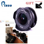 8mm F3.8 +Gift Suit For Micro Four Thirds Mount Camera Fish-eye C mount Wide Angle Fisheye Lens Focal length Fish eye Lens