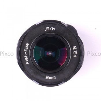 8mm F3.8 +Gift Suit For Micro Four Thirds Mount Camera Fish-eye C mount Wide Angle Fisheye Lens Focal length Fish eye Lens
