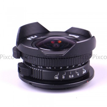 8mm F3.8 +Gift Suit For Micro Four Thirds Mount Camera Fish-eye C mount Wide Angle Fisheye Lens Focal length Fish eye Lens