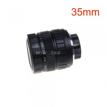 Fujian 35mm F1.7 CCTV TV lens + C Mount for Micro 4/3 m4/3 Panasonic GH5 GH4 GH3 GF3 GF5 GF6 GF7 GF9 G3 G5 GX1 GX7 GX8 GX85 G7H