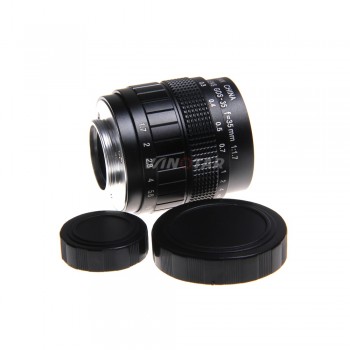 Fujian 35mm F1.7 CCTV TV lens + C Mount for Micro 4/3 m4/3 Panasonic GH5 GH4 GH3 GF3 GF5 GF6 GF7 GF9 G3 G5 GX1 GX7 GX8 GX85 G7H