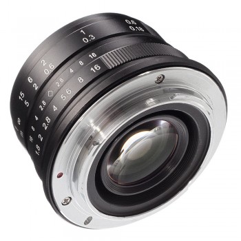25mm F/1.8 Prime Lens Manual Focus MF For Canon EOS M EF-M Mount EOS M, M2, M3, M5, M6, M10, M100