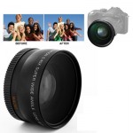 Brand New 0.45X 58mm Wide Angle Lens with Macro for Canon 350D / 400D / 450D / 500D / 1000D / 550D / 600D / 1100D