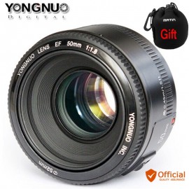 YONGNUO YN50mm f1.8 AF Lens Standard Aperture Auto Focus Camera Lens for Canon EOS 800D 760D 750D 80D 77D 7D 6D 5Ds DSLR Camera
