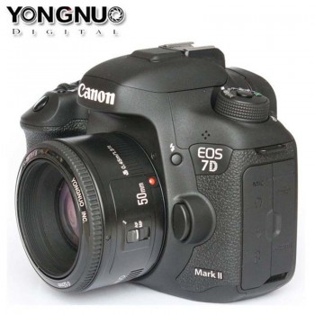 YONGNUO YN50mm f1.8 AF Lens Standard Aperture Auto Focus Camera Lens for Canon EOS 800D 760D 750D 80D 77D 7D 6D 5Ds DSLR Camera