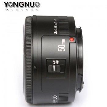 YONGNUO YN50mm f1.8 AF Lens Standard Aperture Auto Focus Camera Lens for Canon EOS 800D 760D 750D 80D 77D 7D 6D 5Ds DSLR Camera