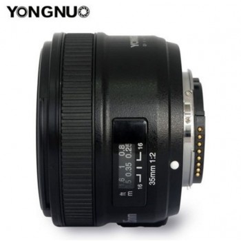 Yongnuo YN35mm F2 lens Wide-angle Large Aperture Fixed Auto Focus Lens for nikon D7100 D3200 D3300 D3100 D5100 D90 DSLR Cameras