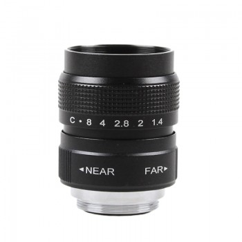Fujian 25mm F1.4 CCTV TV lens + C-NEX Mount Ring for Sony E:NEX3 NEX-C3 NEX-F3 NEX-5 NEX-5N NEX-5R NEX-5T NEX6 NEX7 A6000 A6500