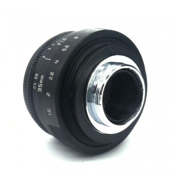 FUJIAN 35mm f1.6 C mount camera CCTV Lens II +C mount adapter ring+Macro For Canon EOS M EF-M Mirrorless free shipping
