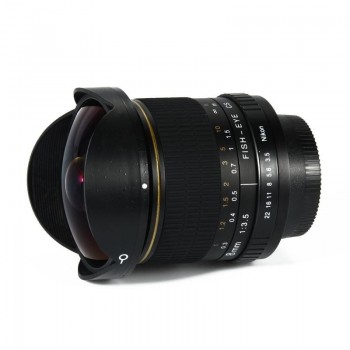 8mm F/3.5 Ultra Wide Angle Fisheye Lens for APS-C/ Full Frame Canon EOS 1200D 760D 750D 700D 70D 60D 7D 6D 5D2 5D3 DSLR Camera