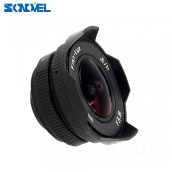 8mm F3.8 Fish-eye CCTV Lens Manual Wide Angle Fisheye Lens Focal length Fish eye Lens Suit For Fuji Fujifilm FX mount