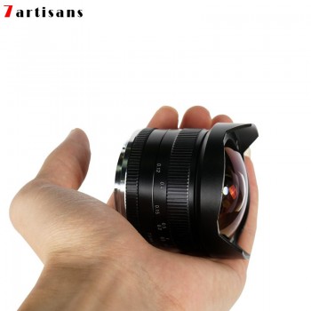 7 artisans 7.5mmF2.8 Super Wide Angle Fisheye Micro Single Lens For E-mount, Canon EOS-M Mount, FX Mount, M4/3 Mount Canon M1