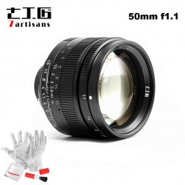 7artisans 50mm F1.1 M Mount Fixed Lens for Leica M-Mount Cameras M-M M240 M2 M4 M4P M5 M6 M7 M8 M9 M9P M10
