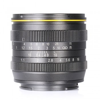 new style Kamlan 50mm F1.1 APS-C Large Aperture Manual Focus Lens for Sony E-Mount free shipping
