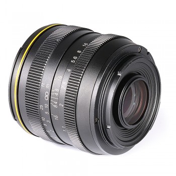 new style Kamlan 50mm F1.1 APS-C Large Aperture Manual Focus Lens for Sony E-Mount free shipping