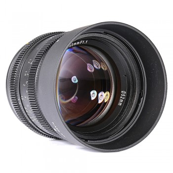 new style Kamlan 50mm F1.1 APS-C Large Aperture Manual Focus Lens for Sony E-Mount free shipping