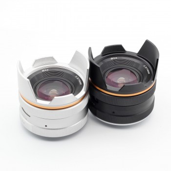 14mm f/3.5 Manual Prime Lens for Sony E Mount NEX Canon EF-M EOS M Fujifilm FX X Olympus Pansonic M43 MFT Micro4/3 14 mm F3.5