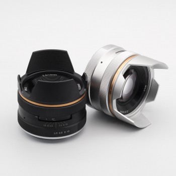 14mm f/3.5 Manual Prime Lens for Sony E Mount NEX Canon EF-M EOS M Fujifilm FX X Olympus Pansonic M43 MFT Micro4/3 14 mm F3.5