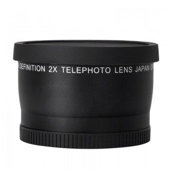 52mm 2.0x Telephoto Lens for Nikon D90 D80 D700 D3000 D3100 D3200 D5000 D5100 D5200 18-55mm DSLR Cameras