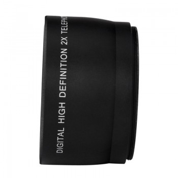 52mm 2.0x Telephoto Lens for Nikon D90 D80 D700 D3000 D3100 D3200 D5000 D5100 D5200 18-55mm DSLR Cameras