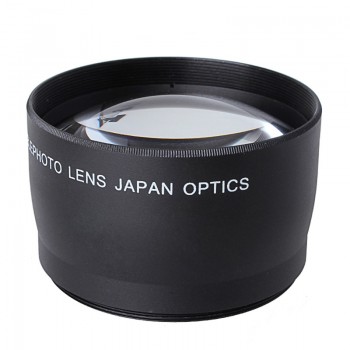CAENBOO 2.2 x 67mm 72mm Digital High Definition 2.2X Telephoto Camera Lens For Canon EOS Nikon For Sony NEX SLR Lens Accessories