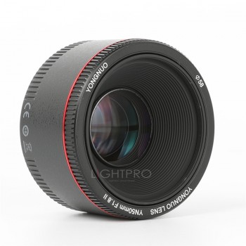 YONGNUO YN50mm F1.8 II Large Aperture Auto Focus Lens for Canon Bokeh Effect Camera Lens for Canon EOS 70D 5D2 5D3 600D DSLR