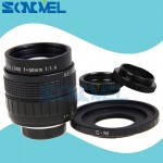50mm F1.4 CCTV TV Movie lens+C Mount+Macro ring for Nikon 1 AW1 S2 J4 J3 J2 J1 V3 V2 V1 mirrorless Camera C-NI