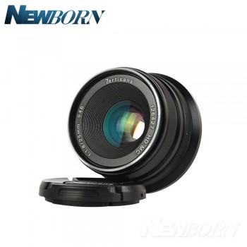 7artisans 25mm / F1.8 Prime Lens to All Single Series for Sony E Mount /Canon EOS-M Mount/Fuji FX Mount /M43 Panasonic Olympus